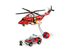 Конструктор LEGO (ЛЕГО) City 7206  Fire Helicopter