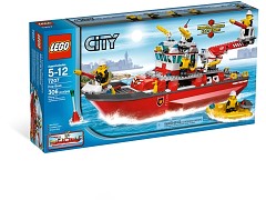 Конструктор LEGO (ЛЕГО) City 7207  Fire Boat