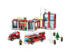 Конструктор LEGO (ЛЕГО) City 7208  Fire Station