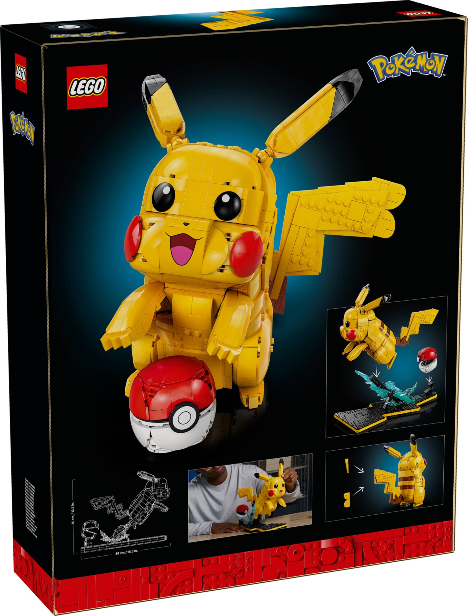 LEGO Pikachu and Poké Ball set 72152