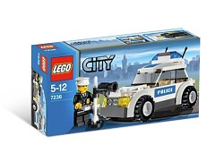 Конструктор LEGO (ЛЕГО) City 7236  Police Car
