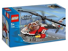 Конструктор LEGO (ЛЕГО) City 7238  Fire Helicopter