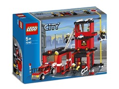 Конструктор LEGO (ЛЕГО) City 7240  Fire Station