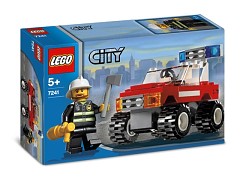 Конструктор LEGO (ЛЕГО) City 7241  Fire Car