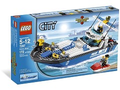 Конструктор LEGO (ЛЕГО) City 7287  Police Boat