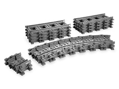 Конструктор LEGO (ЛЕГО) City 7499  Flexible and Straight Tracks