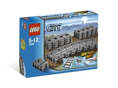 Конструктор LEGO (ЛЕГО) City 7499  Flexible and Straight Tracks