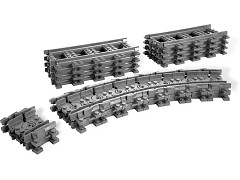 Конструктор LEGO (ЛЕГО) City 7499  Flexible and Straight Tracks