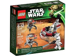 Конструктор LEGO (ЛЕГО) Star Wars 75000  Clone Troopers vs. Droidekas