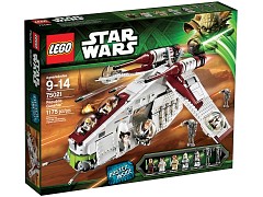 Конструктор LEGO (ЛЕГО) Star Wars 75021 Республиканский боевой корабль Republic Gunship