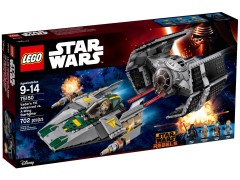 Конструктор LEGO (ЛЕГО) Star Wars 75150 TIE Усовершенствованный Дарта Вейдера против перехватчика A-wing Vader's TIE Advanced vs. A-wing Starfighter
