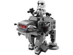Конструктор LEGO (ЛЕГО) Star Wars 75195 AT-M6 против лыжного спидера Ski Speeder vs. First Order Walker Microfighters