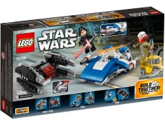 Конструктор LEGO (ЛЕГО) Star Wars 75196 A-wing против СИД «Глушителя» A-Wing vs. TIE Silencer Microfighters