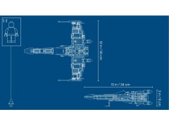 Конструктор LEGO (ЛЕГО) Star Wars 75218 Звездный истребитель типа Х X-wing Starfighter