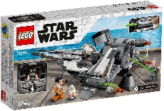 Конструктор LEGO (ЛЕГО) Star Wars 75242 Перехватчик СИД Черного аса Black Ace TIE Interceptor