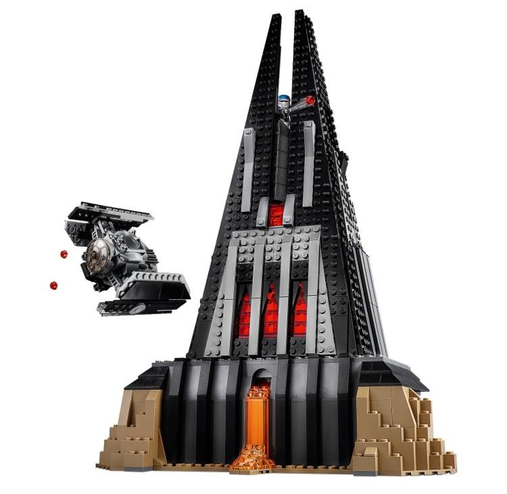 darth vader castle lego australia