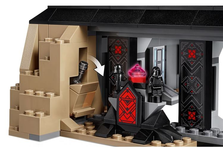 Lego star wars 2019 clearance darth vader's castle set