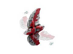 Ahsoka Tano's T-6 Jedi Shuttle LEGO-set afbeelding 4