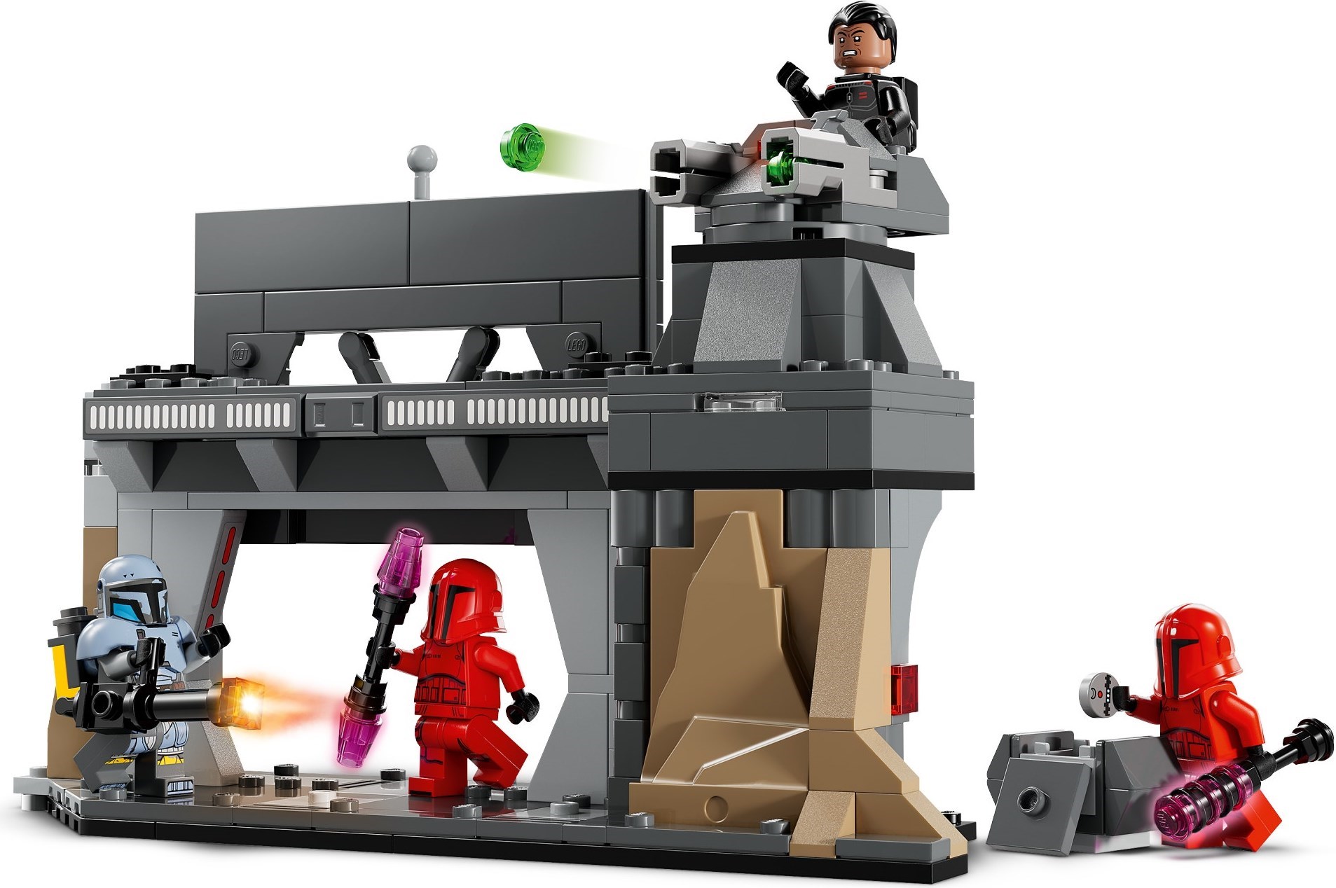 LEGO Paz Vizsla and Moff Gideon Battle set 75386