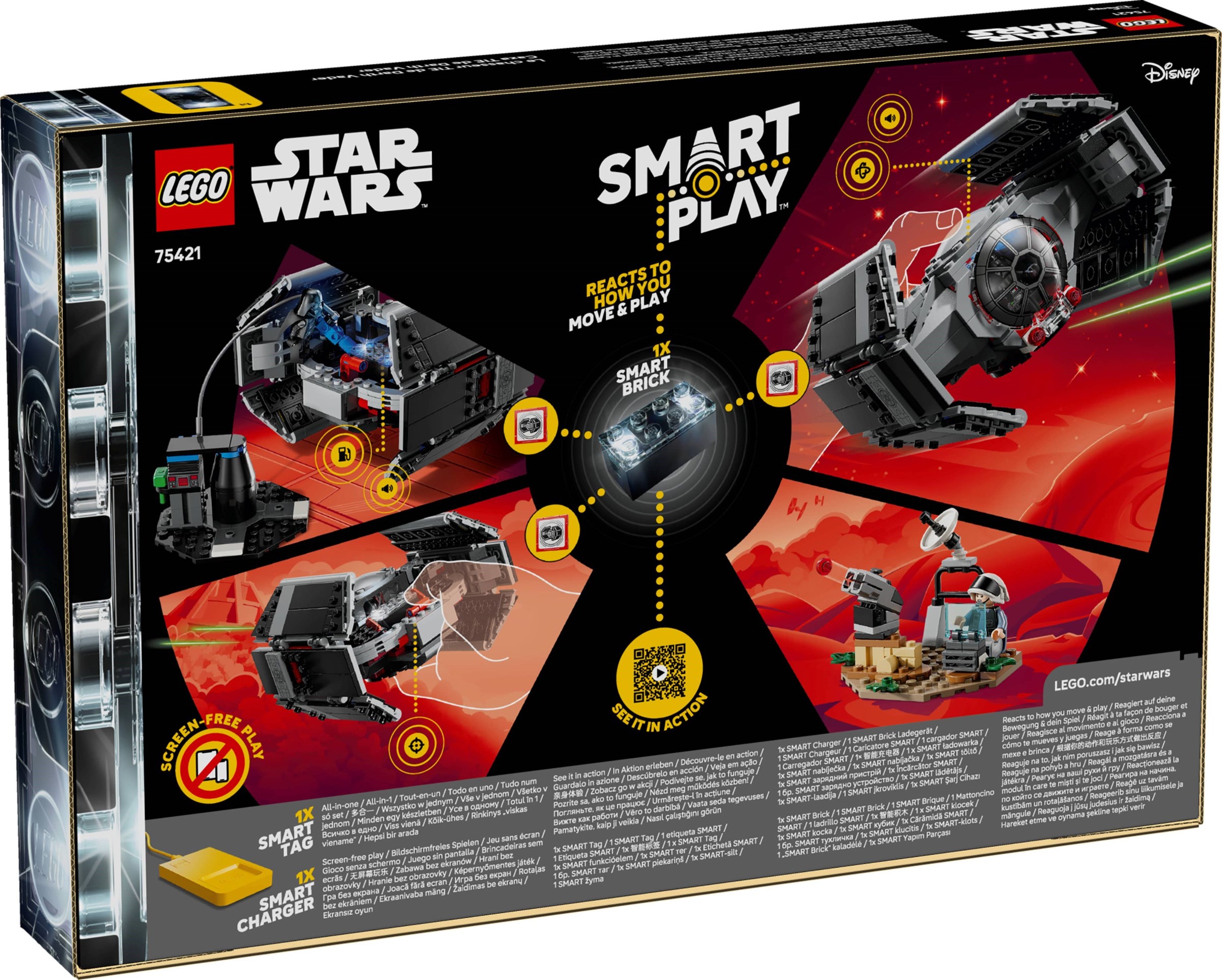 Darth Vader’s TIE Fighter LEGO-set afbeelding 2