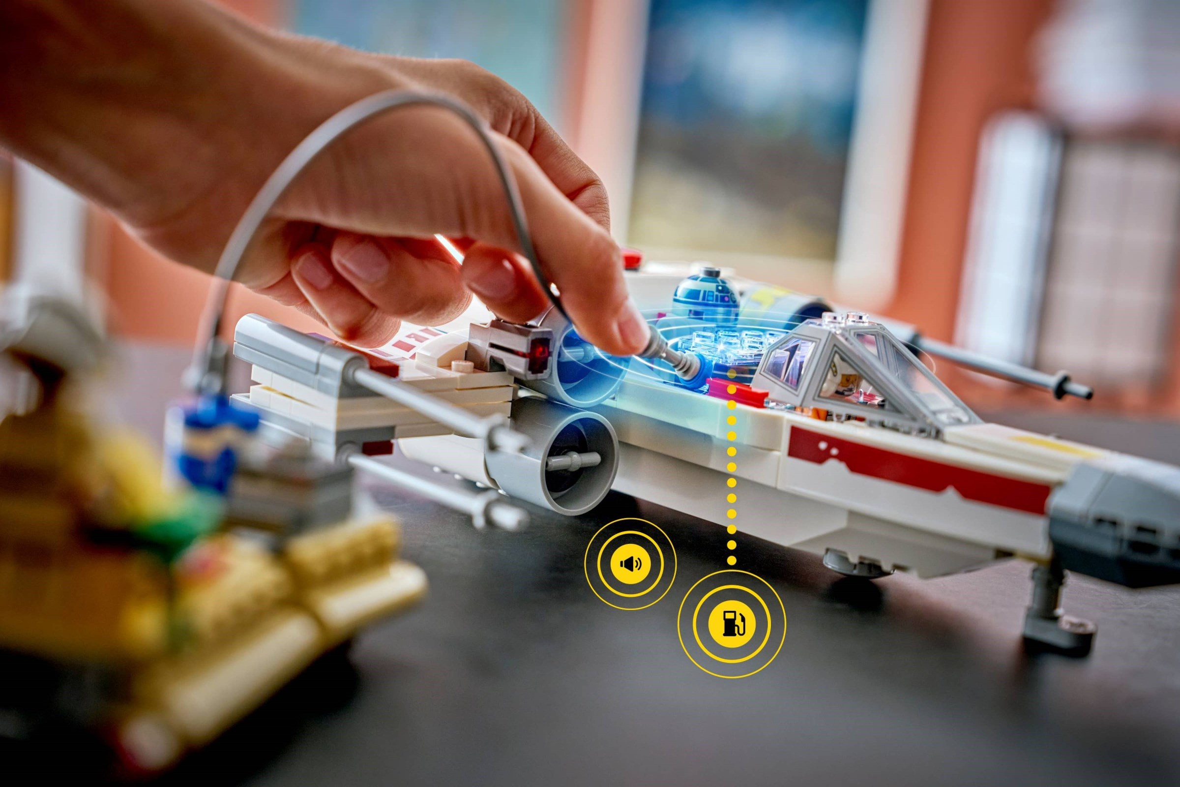 Luke's Red Five X-wing