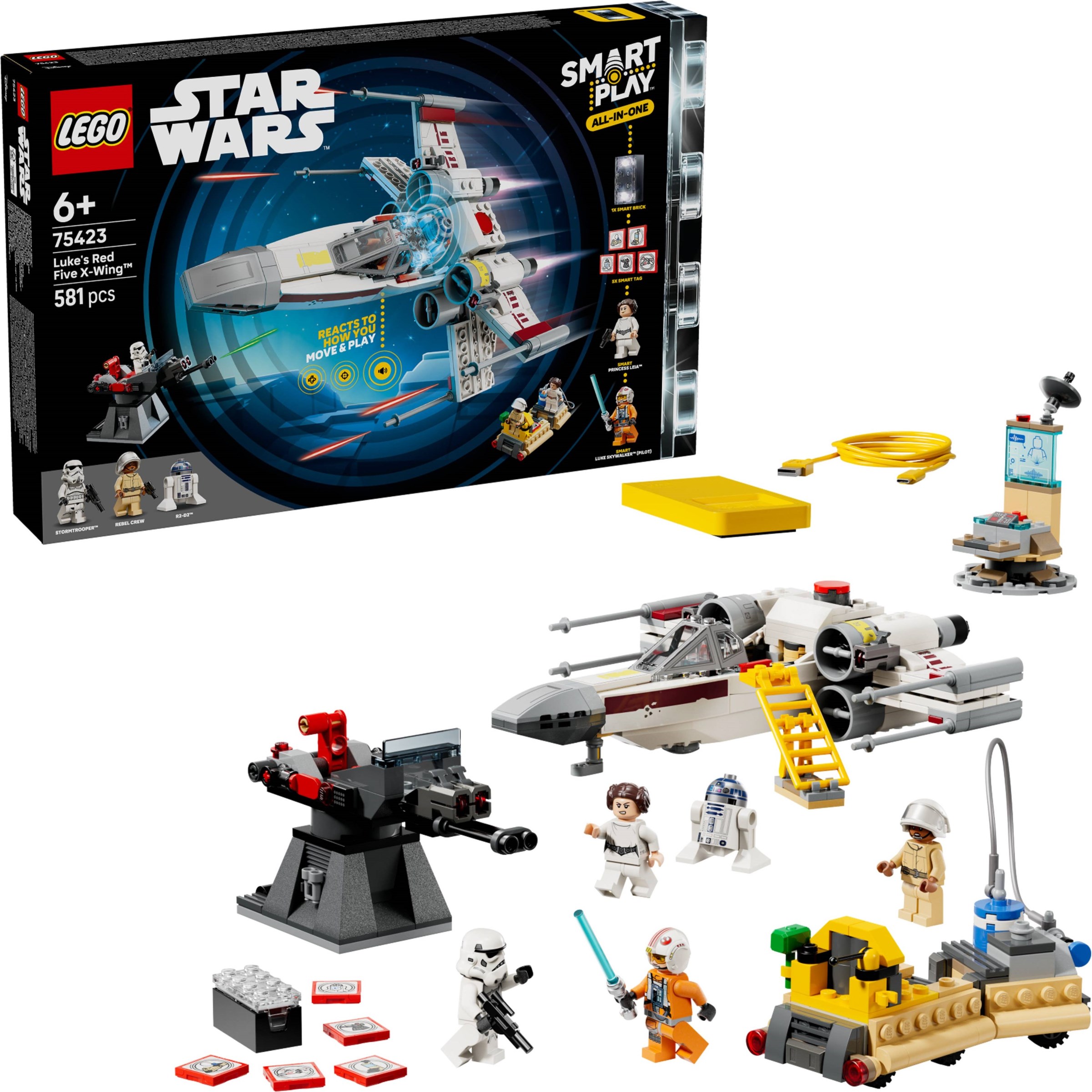 Luke's Red Five X-wing