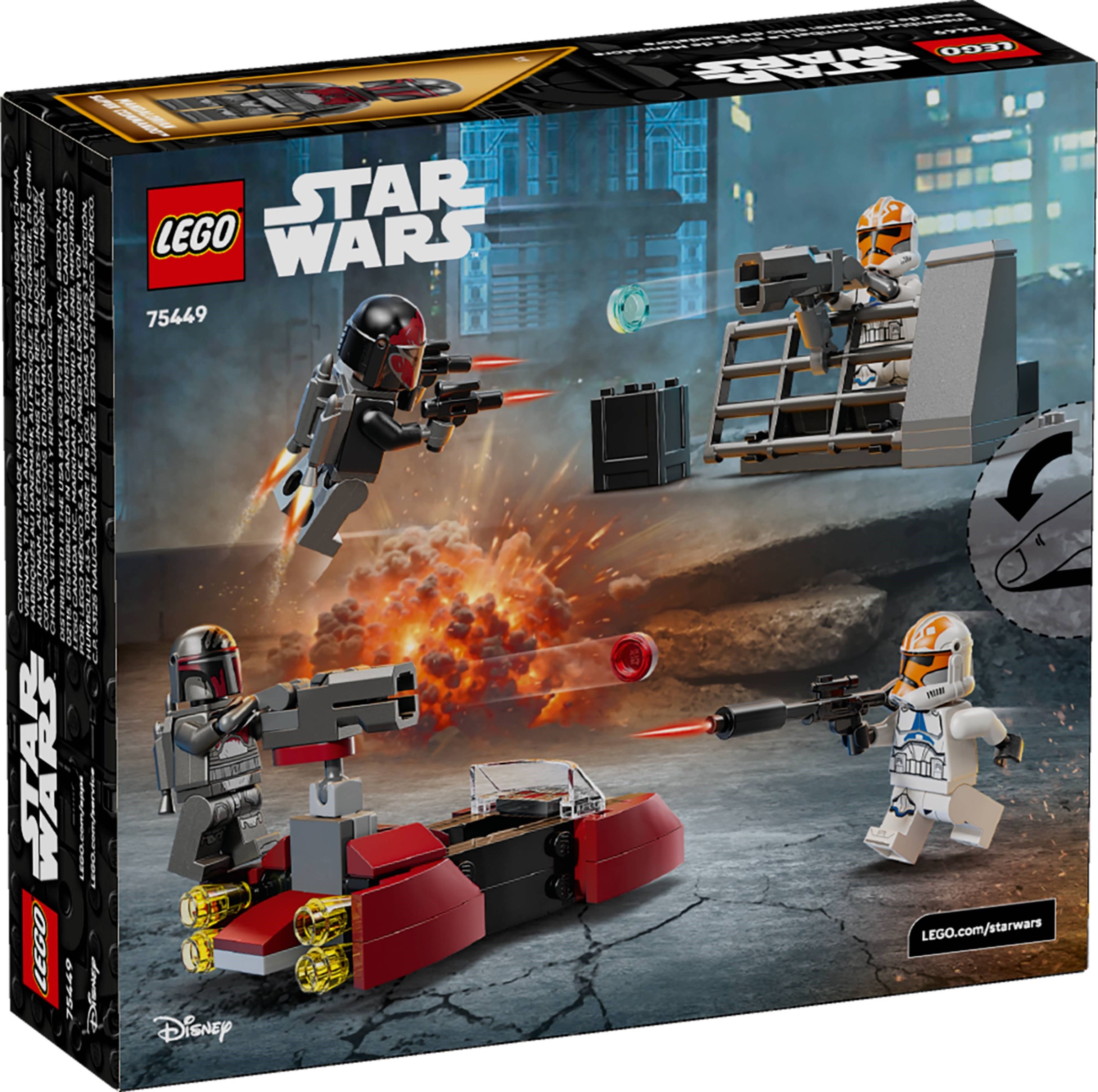 LEGO Siege of Mandalore Battle Pack set 75449