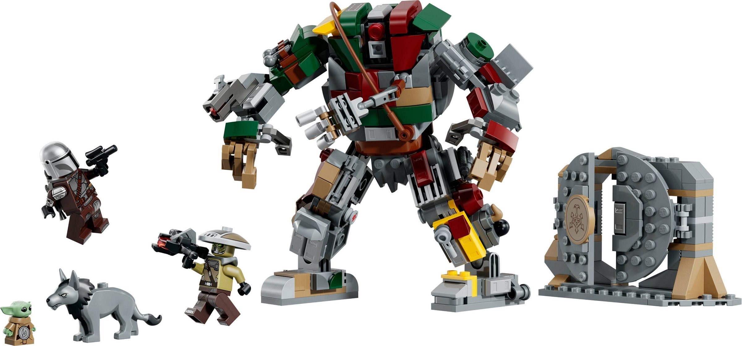 Paleis van de Hutt Sentry Droid confrontatie LEGO-set afbeelding 2