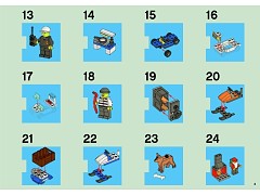 Конструктор LEGO (ЛЕГО) City 7553  City Advent Calendar