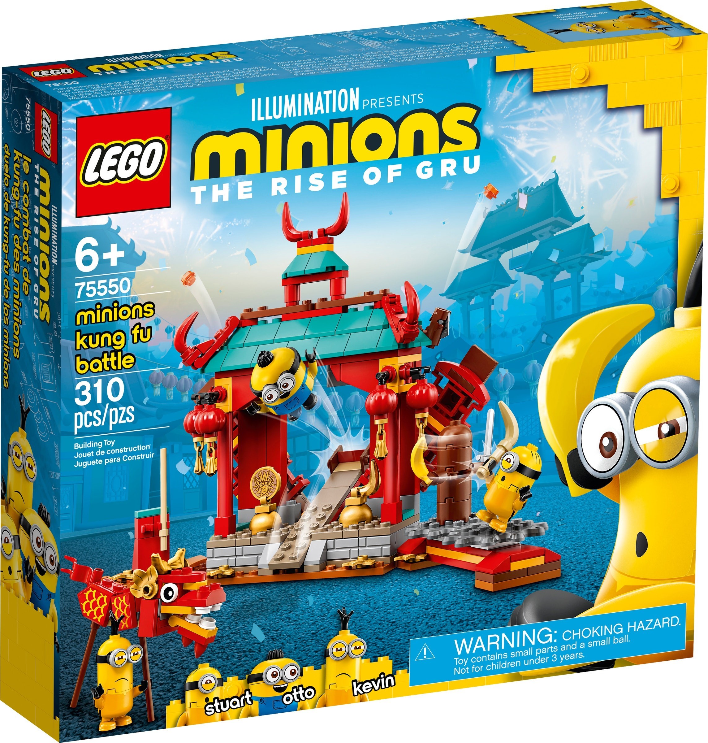 LEGO Minions Kung Fu Battle set 75550