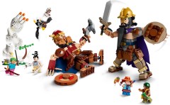 Dorry vs. Brogy - Reuzen van Kleine Gaarde LEGO-set afbeelding 6