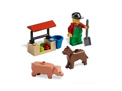 Конструктор LEGO (ЛЕГО) City 7566  Farmer