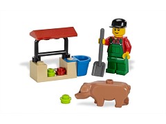 Конструктор LEGO (ЛЕГО) City 7566  Farmer