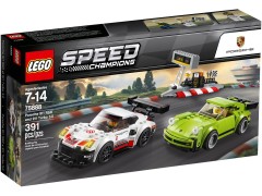 Конструктор LEGO (ЛЕГО) Speed Champions 75888 Порше 911 RSR и 911 Турбо 3.0 Porsche 911 RSR and 911 Turbo 3.0