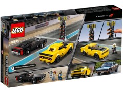 Конструктор LEGO (ЛЕГО) Speed Champions 75893  2018 Dodge Challenger SRT Demon and 1970 Dodge Charger R/T