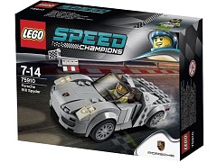 Конструктор LEGO (ЛЕГО) Speed Champions 75910 Порше 918 Спайдер Porsche 918 Spyder