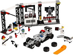 Конструктор LEGO (ЛЕГО) Speed Champions 75911 Пункт техобслуживания МакЛарен Мерседес McLaren Mercedes Pit Stop