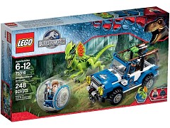 Конструктор LEGO (ЛЕГО) Jurassic World 75916 Засада на Дилофозавра Dilophosaurus Ambush