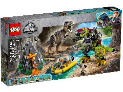 Конструктор LEGO (ЛЕГО) Jurassic World 75938 Бой тираннозавра и робота-динозавра T. rex vs Dino-Mech Battle
