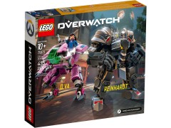 Конструктор LEGO (ЛЕГО) Overwatch 75973 Д.Ва и Райнхардт D.Va & Reinhardt