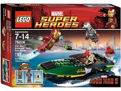 Конструктор LEGO (ЛЕГО) Marvel Super Heroes 76006 Сражение в морском порту Iron Man: Extremis Sea Port Battle 