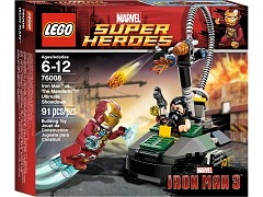 Конструктор LEGO (ЛЕГО) Marvel Super Heroes 76008 Последняя битва Железного человека и Мандарина Iron Man vs. The Mandarin: Ultimate Showdown