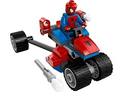 Конструктор LEGO (ЛЕГО) Marvel Super Heroes 76014 Трёхколёсный мотоцикл Человека-паука против Электро Spider-Trike vs. Electro