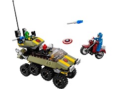 Конструктор LEGO (ЛЕГО) Marvel Super Heroes 76017 Капитан Америка против ГИДРЫ Avengers: Captain America vs. Hydra