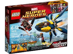 Конструктор LEGO (ЛЕГО) Marvel Super Heroes 76019 Битва с использованием звёздных бластеров Starblaster Showdown 
