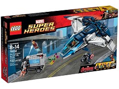 Конструктор LEGO (ЛЕГО) Marvel Super Heroes 76032 Погоня на квинджете Мстителей The Avengers Quinjet City Chase