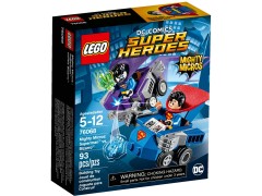 Конструктор LEGO (ЛЕГО) DC Comics Super Heroes 76068 Супермен против Бизарро Mighty Micros: Superman vs. Bizarro