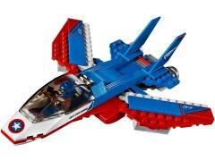 Конструктор LEGO (ЛЕГО) Marvel Super Heroes 76076 Преследование Капитана Америка Captain America Jet Pursuit