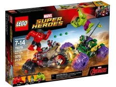 Конструктор LEGO (ЛЕГО) Marvel Super Heroes 76078 Халк против Красного Халка Hulk vs. Red Hulk