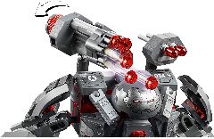 Конструктор LEGO (ЛЕГО) Marvel Super Heroes 76124 Воитель War Machine Buster